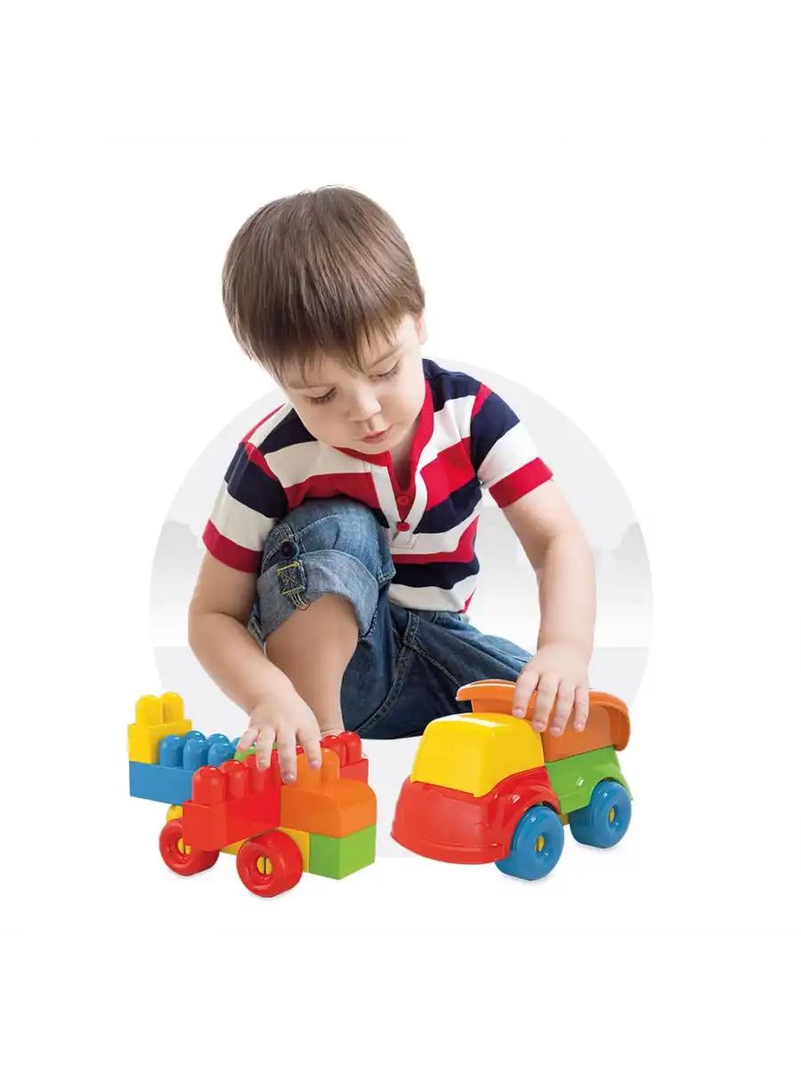 Akıllı Çocuk (100 Parça) - Büyük Parça Lego - Lego Setleri - Bloklar - Bebek Lego