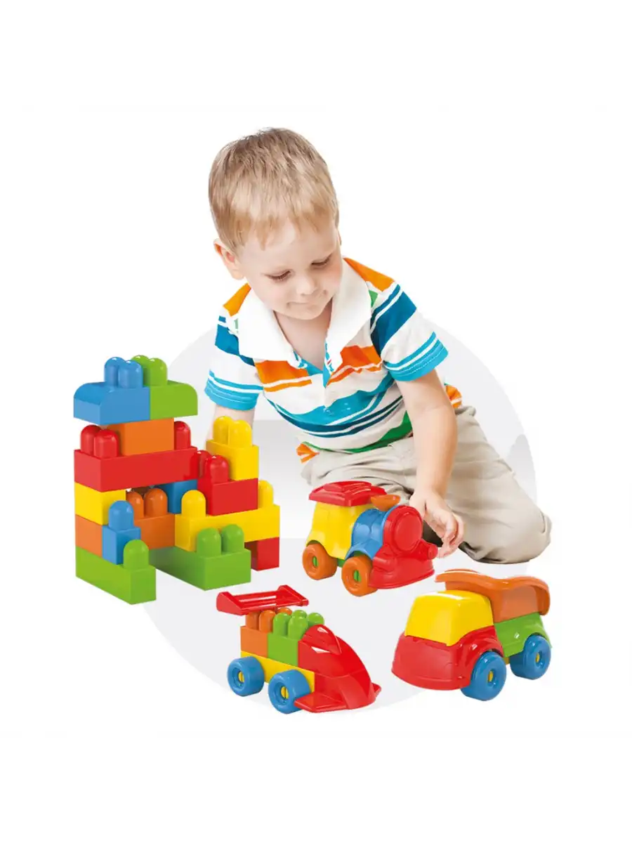 Akıllı Çocuk (100 Parça) - Büyük Parça Lego - Lego Setleri - Bloklar - Bebek Lego