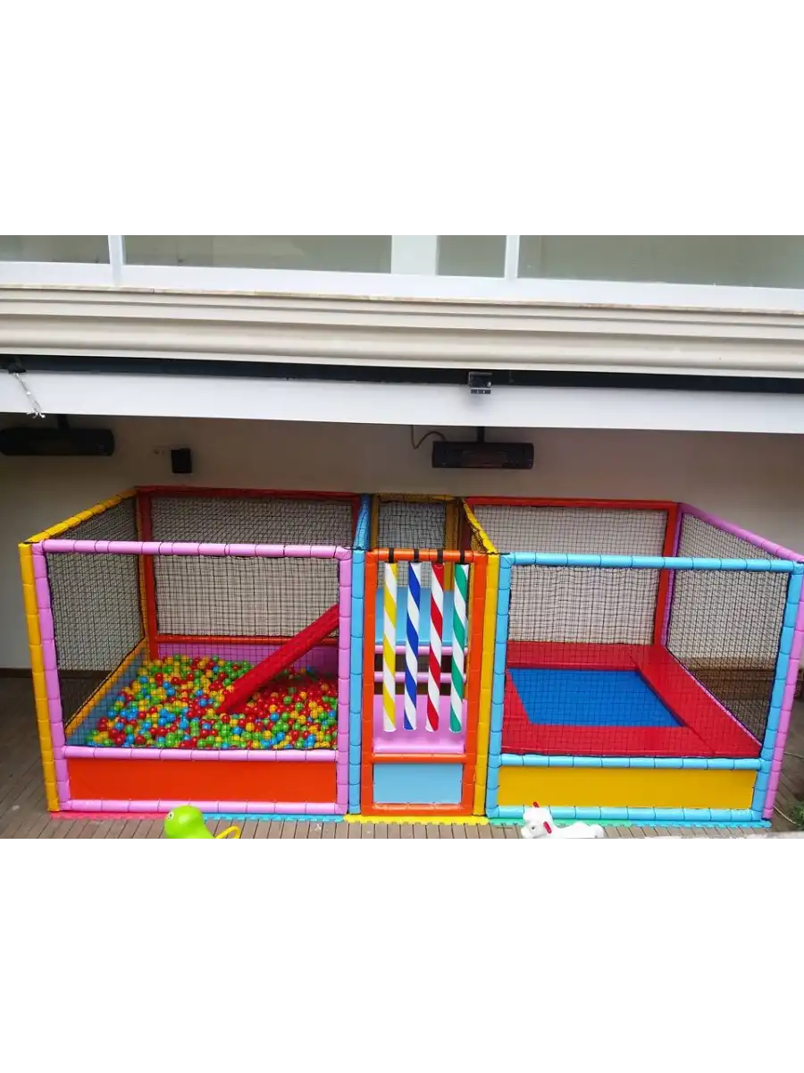 Akrobatik Oyun Havuzu ve Trambolin - Soft Play Top Havuzu Çocuk Oyun Alanı - Sünger Oyun Alanı