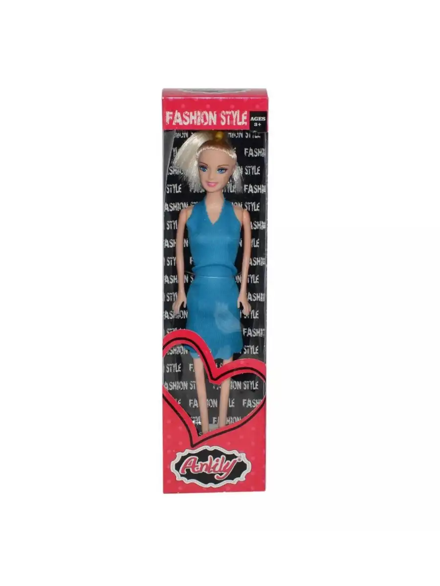 Anlily Tekli Bebek - Barbie Oyuncak Bebek - Barbie Bebek - Bebek Oyun Evleri İçin Bebek