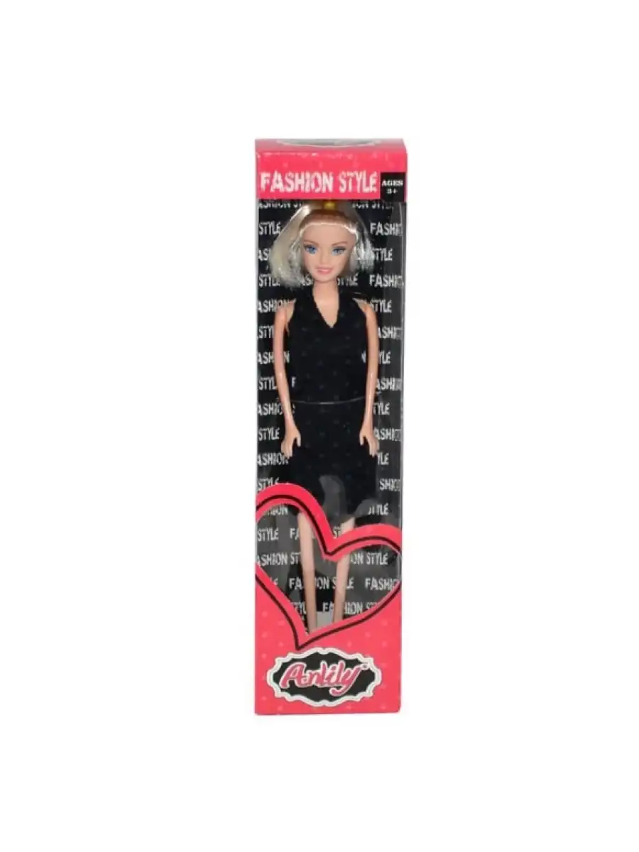 Anlily Tekli Bebek - Barbie Oyuncak Bebek - Barbie Bebek - Bebek Oyun Evleri İçin Bebek