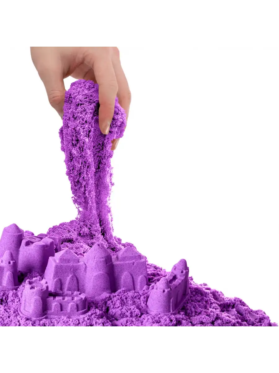 Art Sand Aksesuarlı Mor Oyun Kumu 1000 Gr. - Kinetik Kum Seti - Natural Kum - Doğal Kum