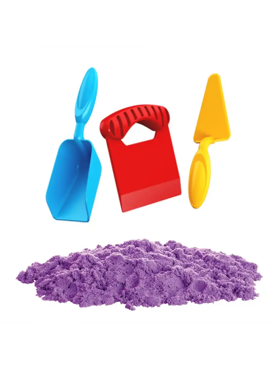 Art Sand Aksesuarlı Mor Oyun Kumu 1000 Gr. - Kinetik Kum Seti - Natural Kum - Doğal Kum