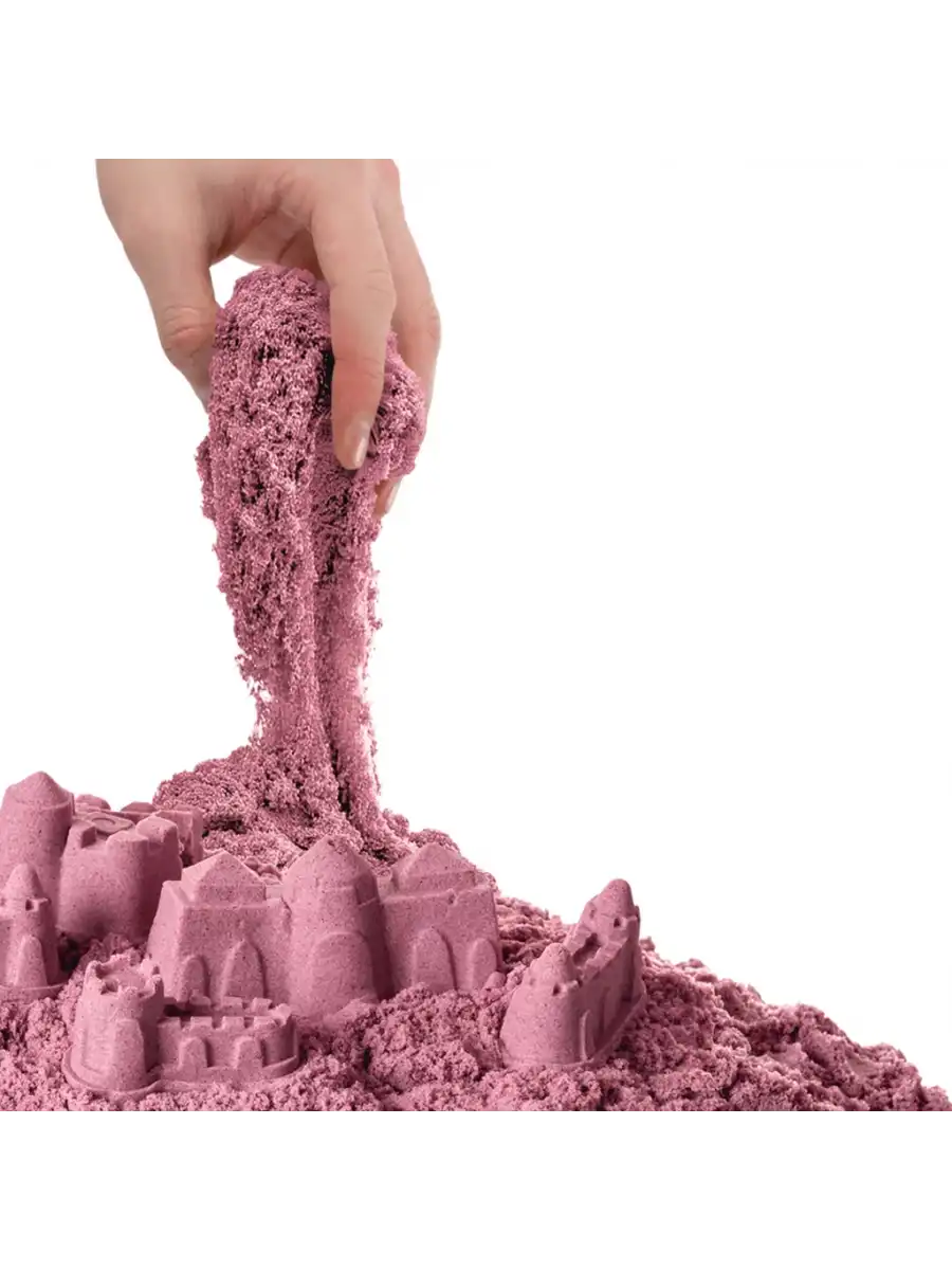 Art Sand Aksesuarlı Pembe Oyun Kumu 1000 Gr. - Kinetik Kum Seti - Natural Kum - Doğal Kum