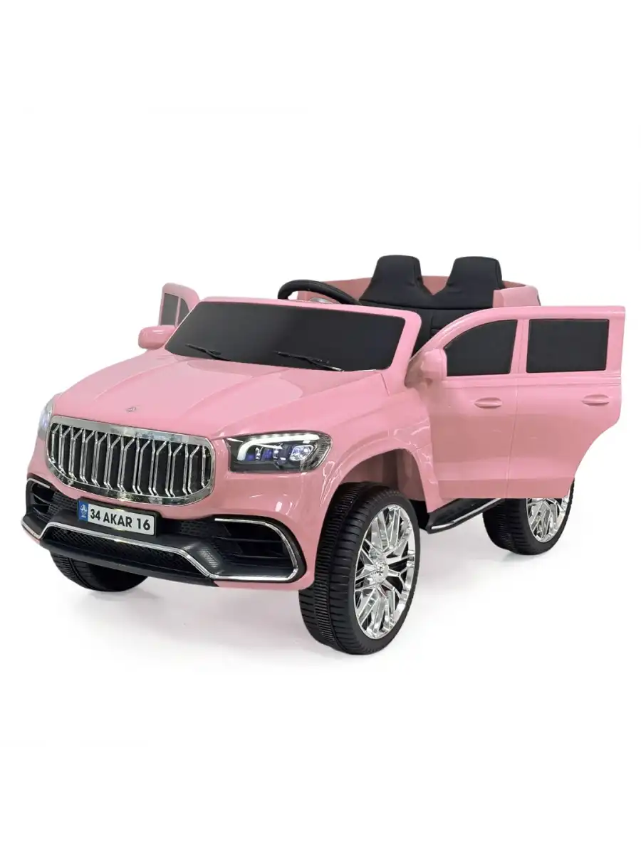 Ata GT Pembe Uzaktan Kumandalı 4X2 12 Volt Akülü Araba - RC Togg Akülü Araba Tog Akülü Araç