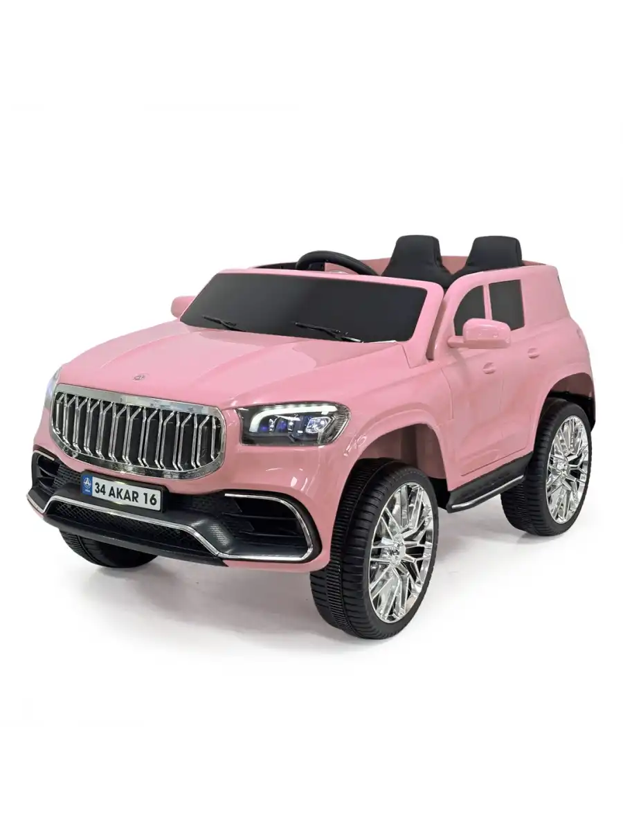 Ata GT Pembe Uzaktan Kumandalı 4X2 12 Volt Akülü Araba - RC Togg Akülü Araba Tog Akülü Araç