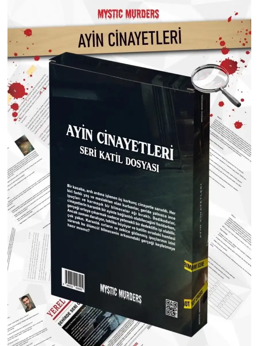 Ayin Cinayetleri Dedektif Oyunu - Dava Çözme Oyunu - Suç Çözme Oyunu - Cinayet Oyunu Cinayet Çözme