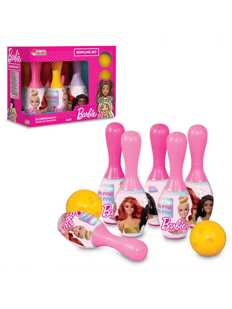 Barbie Bowling Seti - Spor Oyuncakları - Bovling Seti - Bovling Oyuncak - Bowling Yarışı