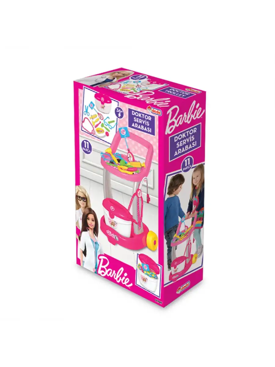 Barbie Doktor Servis Arabası - Doktor Setleri - Doktor Oyuncak Seti