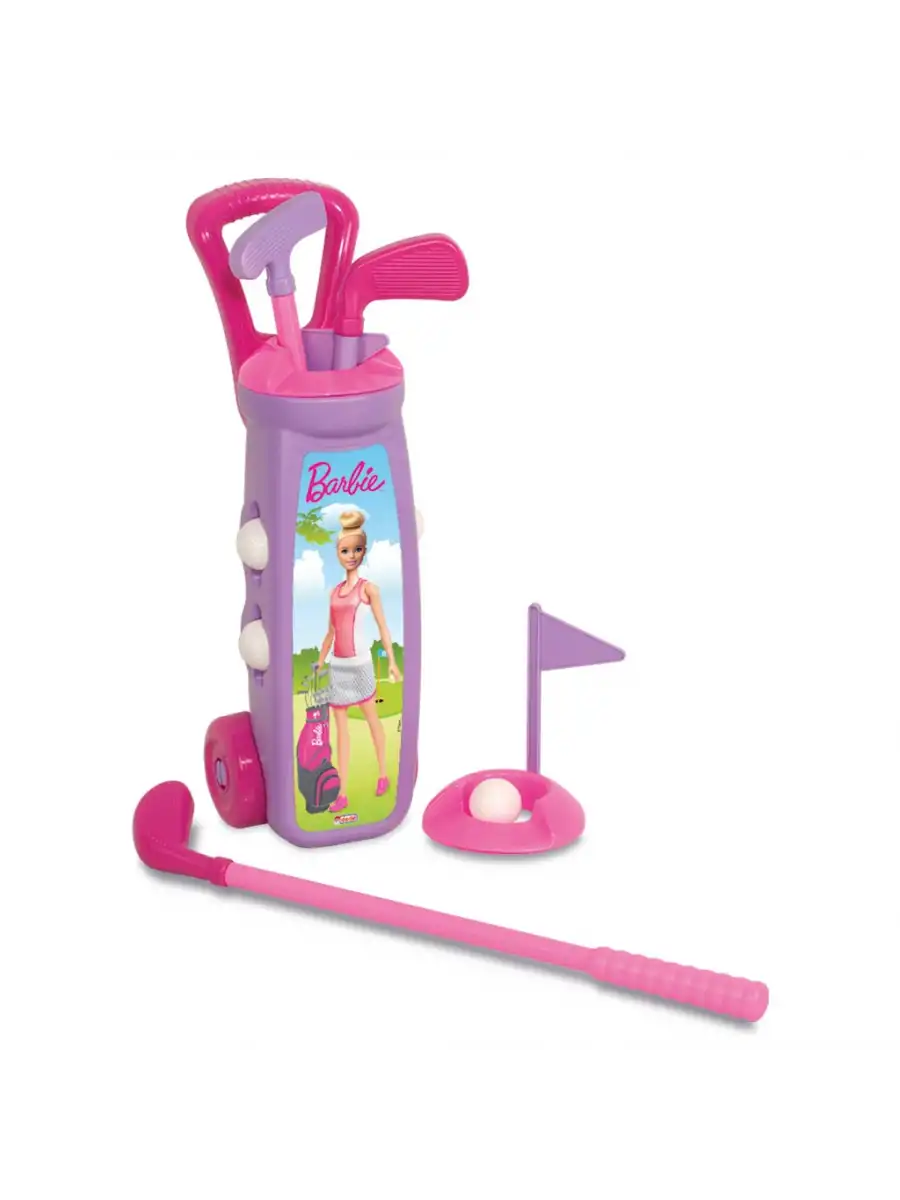 Barbie Golf Arabası - Golf Seti - Bahçe Oyuncakları - Golf Oyuncakları