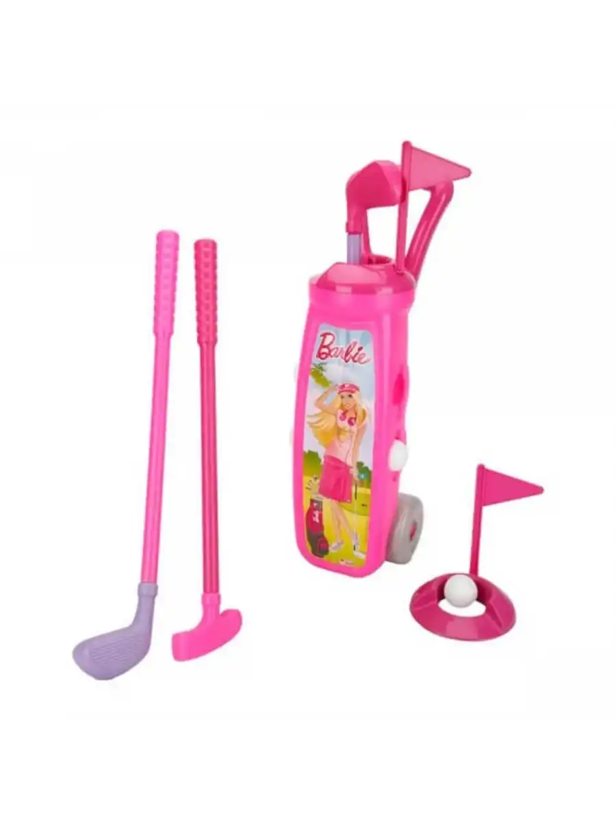 Barbie Golf Arabası - Golf Seti - Bahçe Oyuncakları - Golf Oyuncakları