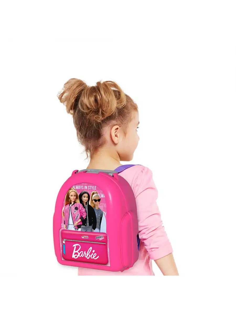 Barbie Güzellik Seti Sırt Çantası - Güzellik Setleri - Kuaför Oyuncak Seti - Makyaj Seti