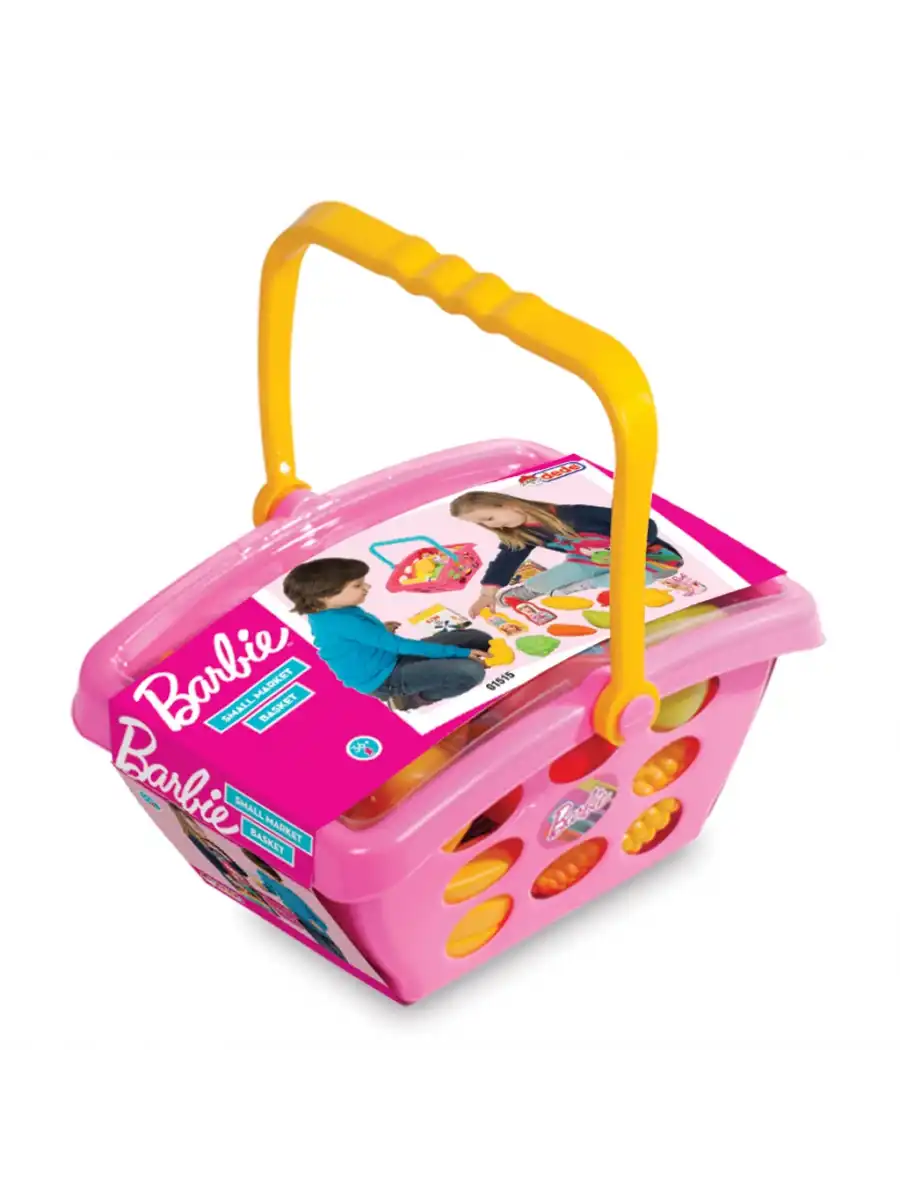 Barbie Küçük Market Sepeti - Mutfak Setleri - Meyve Seti - Sebze Seti
