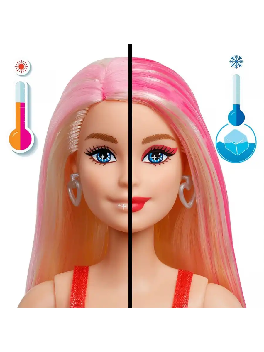 Barbie Party Unboxed Glam Barbie Party Serisi - Kırmızı Elbiseli JFY68 - Barbie Bebek