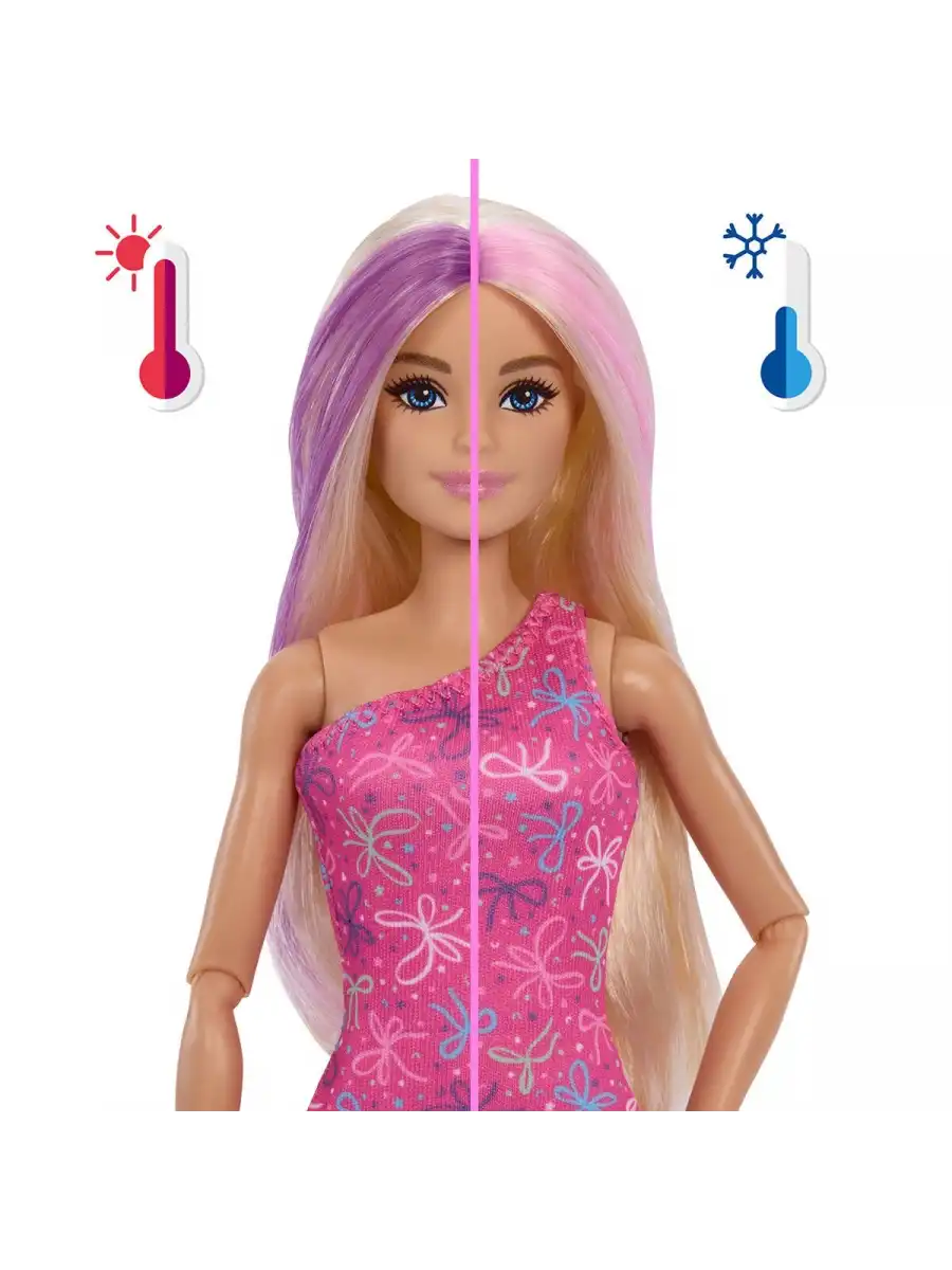 Barbie Party Unboxed Parti Sürprizi Doğumgünü Süprizi JKF66 - Barbie Oyuncak Barbie Bebek