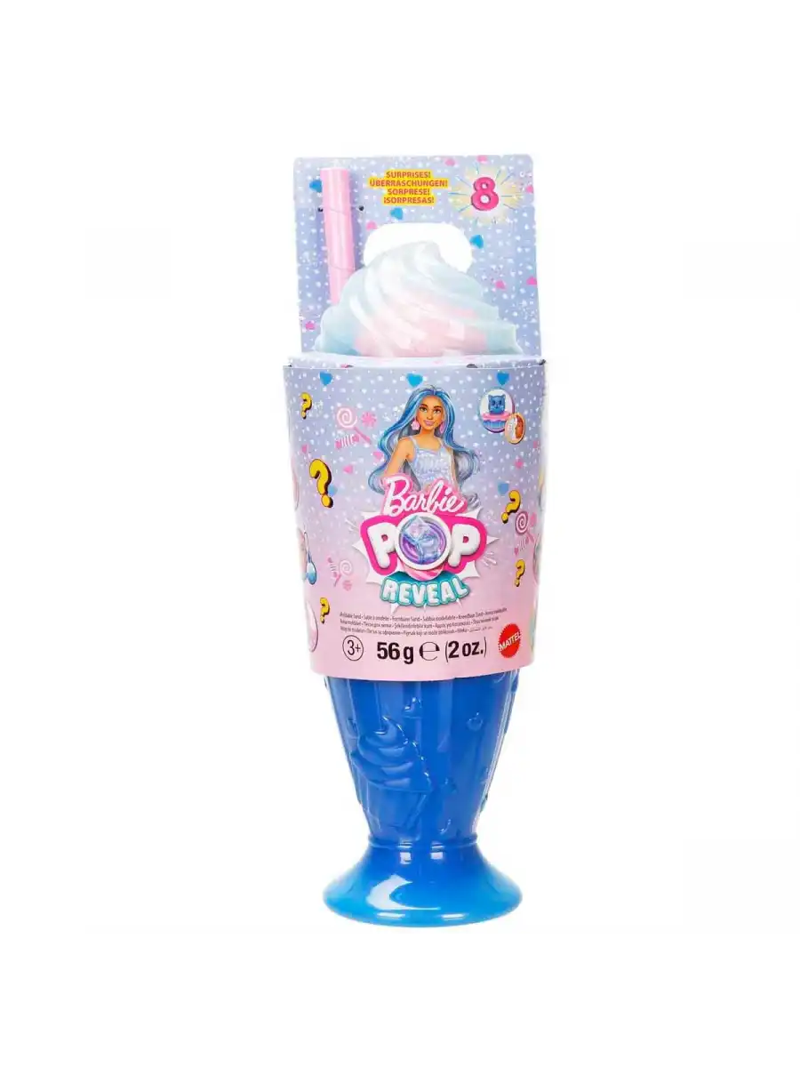 Barbie Pop Reveal Atıştırmalık Serisi JFY00 - Barbie Bebek Barbie Renk Değiştiren Süpriz Paket