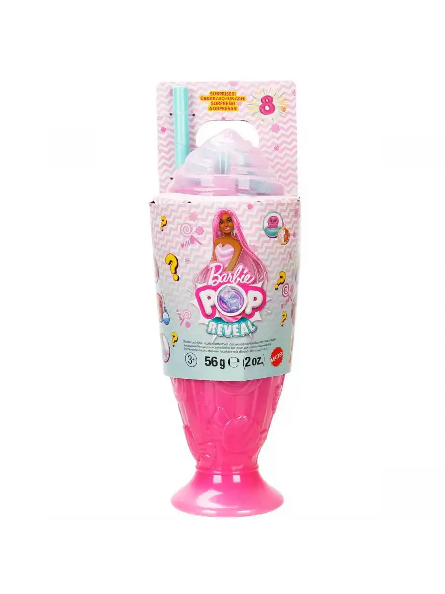 Barbie Pop Reveal Atıştırmalık Serisi JFY00 - Barbie Bebek Barbie Renk Değiştiren Süpriz Paket