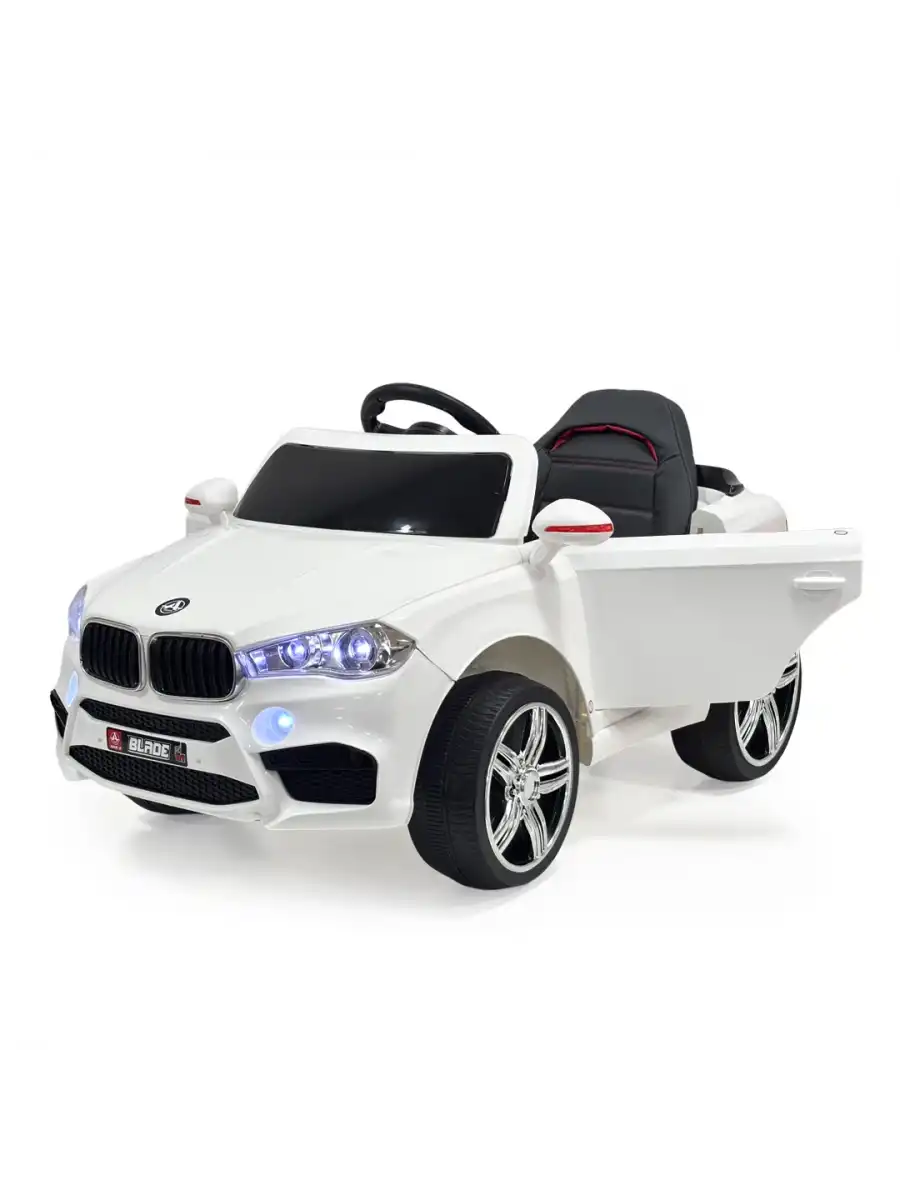 Blade GT Beyaz Uzaktan Kumandalı 4X2 12 Volt Akülü Araba - RC BMW Akülü Araba
