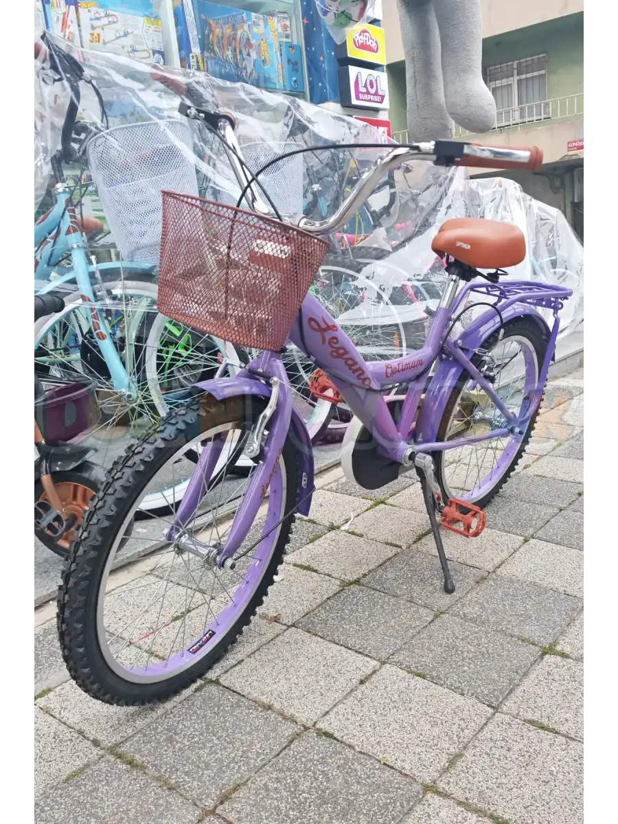 BMX Legano Optimum Series Retro 20 Jant Bisiklet Mor - BMX 20 Jant Çocuk Bisikleti