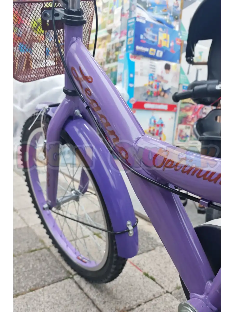 BMX Legano Optimum Series Retro 20 Jant Bisiklet Mor - BMX 20 Jant Çocuk Bisikleti