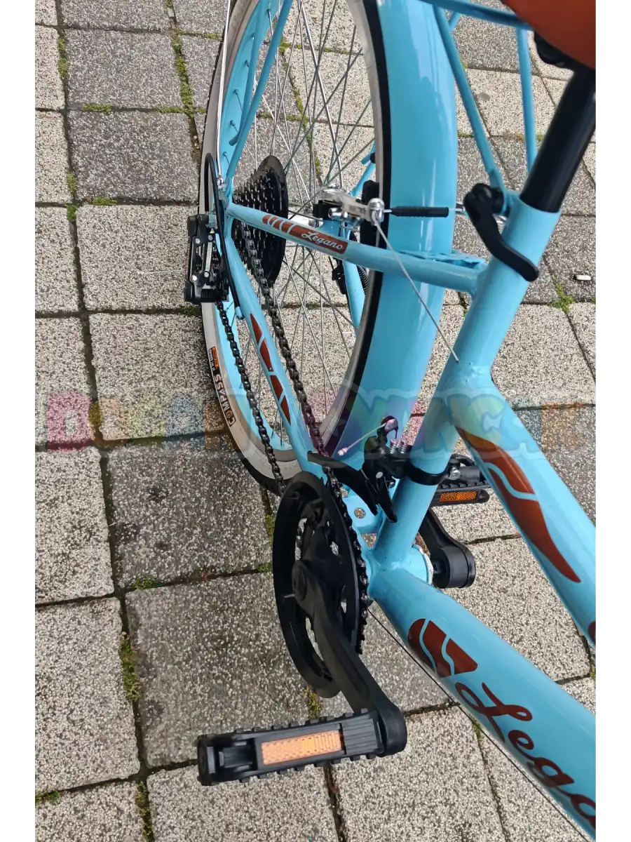 BMX Legano Optimum Series Retro 26 Jant Bisiklet Mavi - 21 Vites 26 Jant Bisiklet