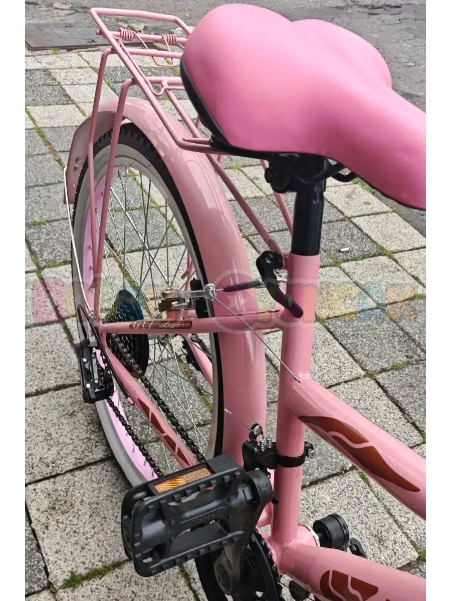 BMX Legano Optimum Series Retro 24 Jant Bisiklet Pembe - 21 Vites 24 Jant Bisiklet