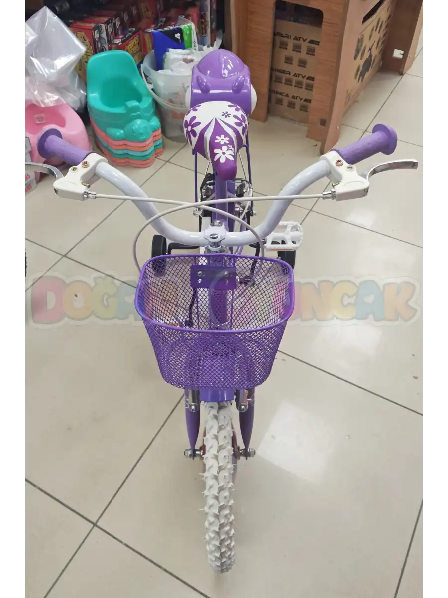 BMX Selena 16 Jant Bisiklet Mor - Legano 16 Jant Bisiklet Selena Mor Prenses Bisiklet