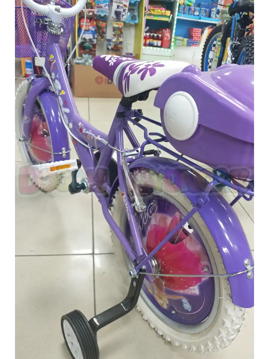 BMX Selena 16 Jant Bisiklet Mor - Legano 16 Jant Bisiklet Selena Mor Prenses Bisiklet
