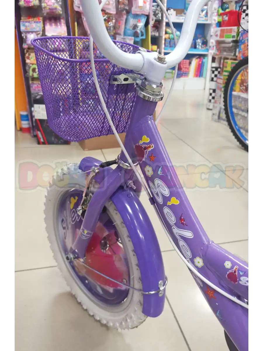 BMX Selena 16 Jant Bisiklet Mor - Legano 16 Jant Bisiklet Selena Mor Prenses Bisiklet