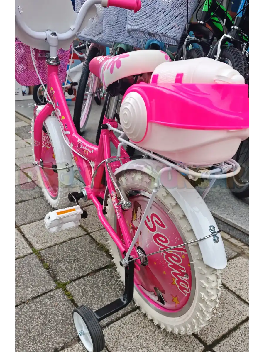 BMX Selena 16 Jant Bisiklet Pembe - Legano 16 Jant Bisiklet Selena Süslü Bisiklet BMX Bisiklet