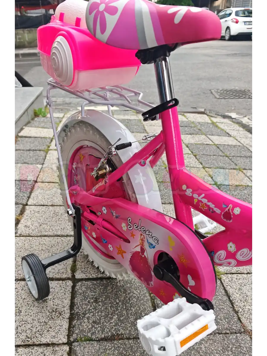 BMX Selena 16 Jant Bisiklet Pembe - Legano 16 Jant Bisiklet Selena Süslü Bisiklet BMX Bisiklet