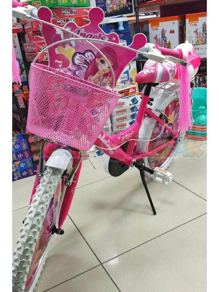 BMX Selena 20 Jant Bisiklet Pembe - Legano 20 Jant Bisiklet Selena Süslü Bisiklet BMX Bisiklet