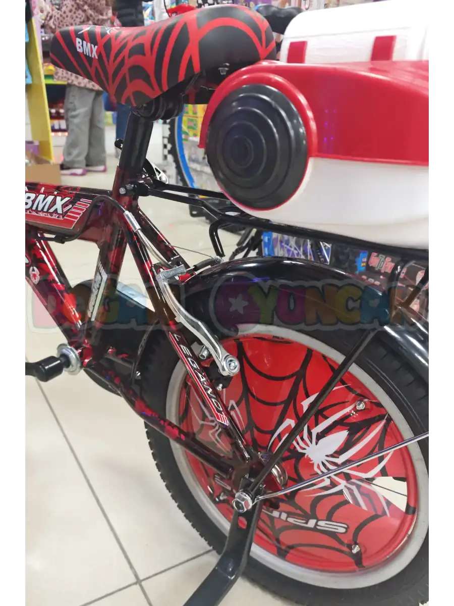 BMX Spider 16 Jant Bisiklet Kırmızı - Legano 16 Jant Bisiklet Spider Lüx Bisiklet BMX Bisiklet
