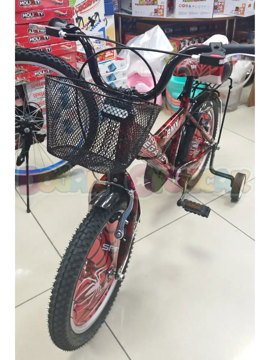 BMX Spider 16 Jant Bisiklet Kırmızı - Legano 16 Jant Bisiklet Spider Lüx Bisiklet BMX Bisiklet