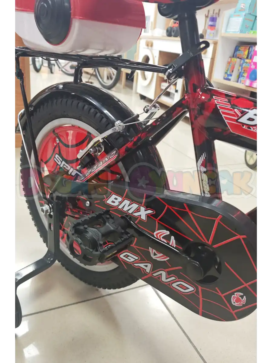BMX Spider 16 Jant Bisiklet Kırmızı - Legano 16 Jant Bisiklet Spider Lüx Bisiklet BMX Bisiklet
