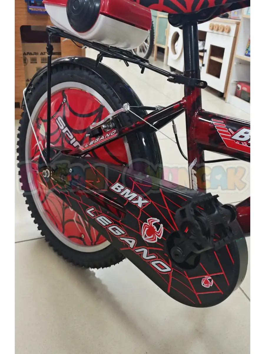 BMX Spider 20 Jant Bisiklet Kırmızı - Legano 20 Jant Bisiklet Spider Lüx Bisiklet BMX Bisiklet