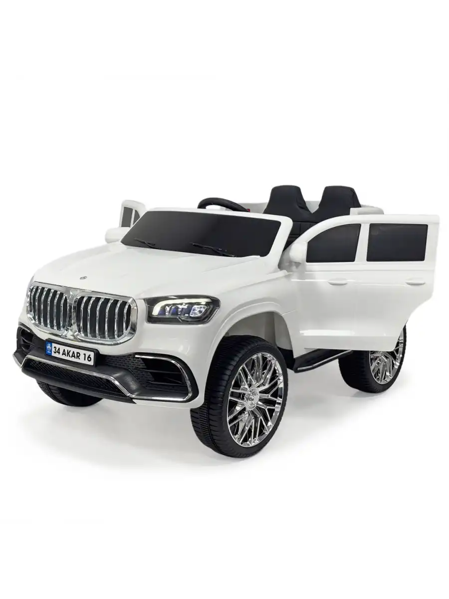 Bold GT Beyaz Uzaktan Kumandalı 4X2 12 Volt Akülü Araba - RC BMW Akülü Araba BMW Akülü Araç
