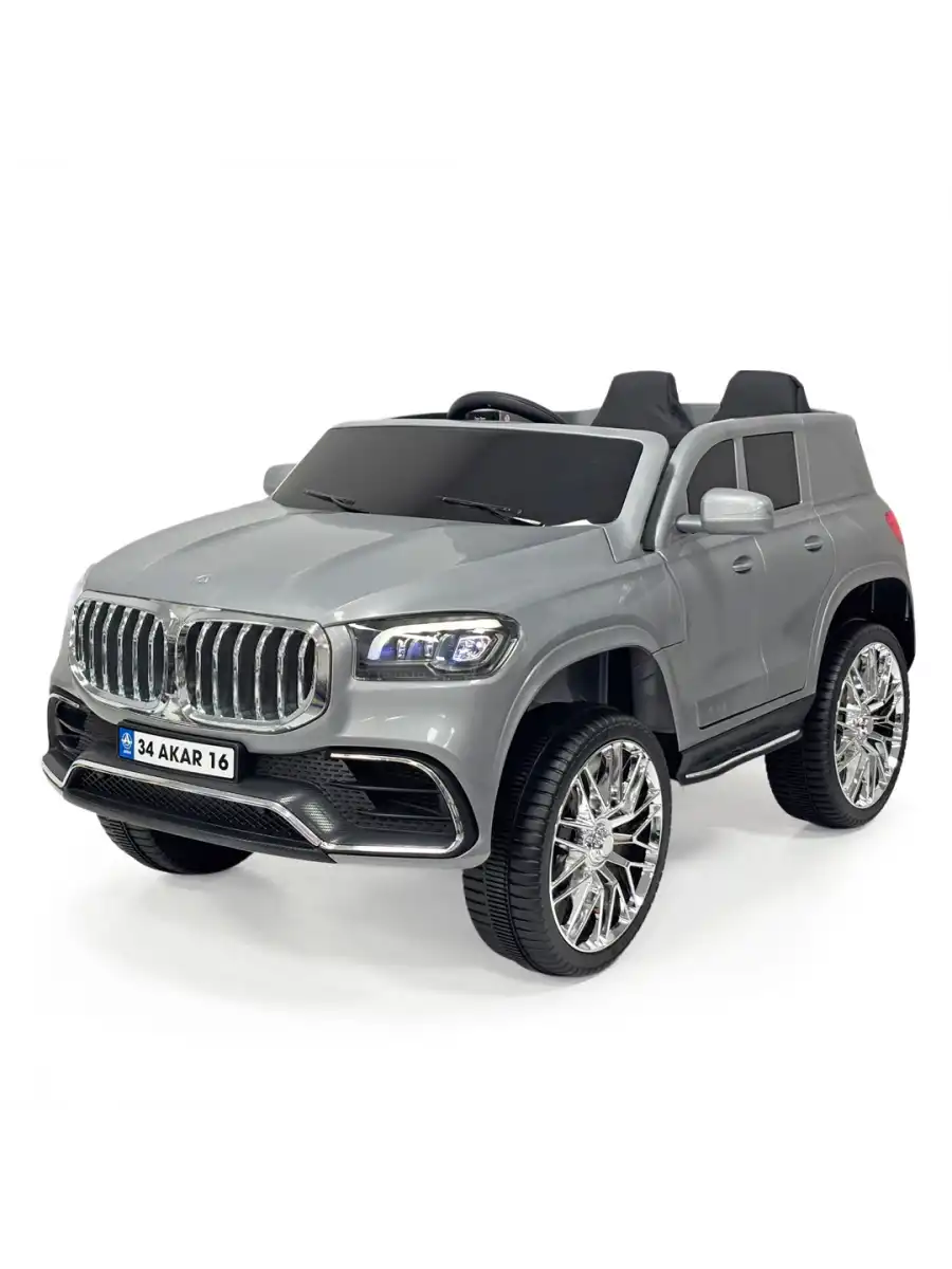 Bold GT Gri Uzaktan Kumandalı 4X2 12 Volt Akülü Araba - RC BMW Akülü Araba BMW Akülü Araç
