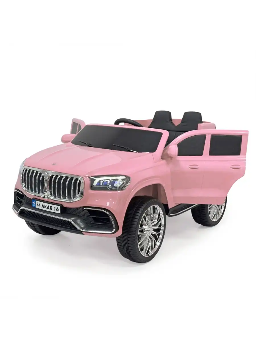 Bold GT Pembe Uzaktan Kumandalı 4X2 12 Volt Akülü Araba - RC BMW Akülü Araba BMW Akülü Araç