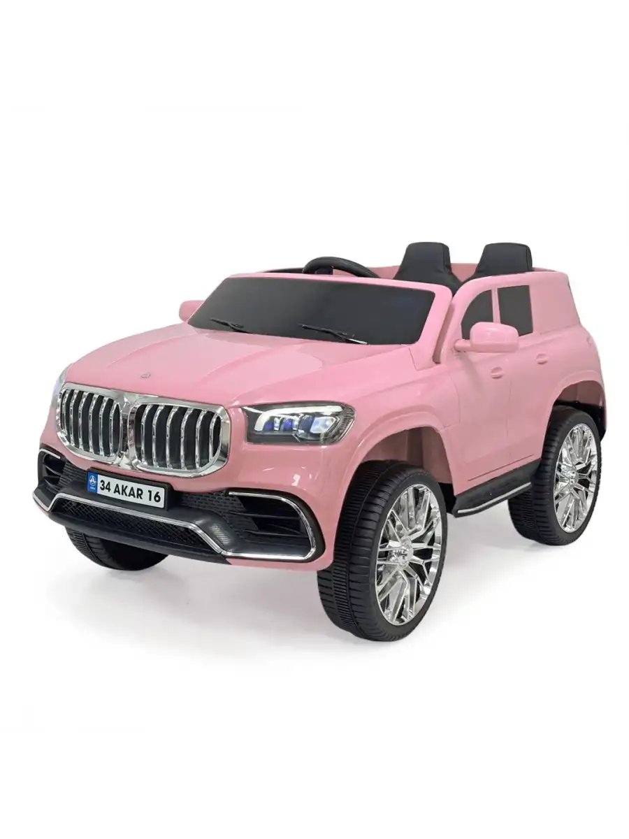Bold GT Pembe Uzaktan Kumandalı 4X2 12 Volt Akülü Araba - RC BMW Akülü Araba BMW Akülü Araç