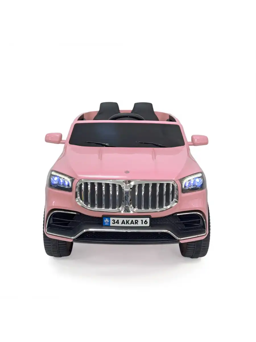 Bold GT Pembe Uzaktan Kumandalı 4X2 12 Volt Akülü Araba - RC BMW Akülü Araba BMW Akülü Araç