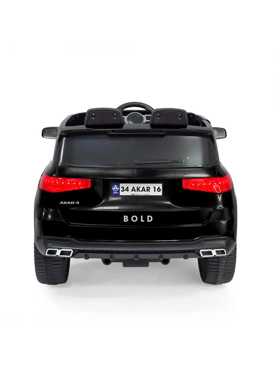 Bold GT Siyah Uzaktan Kumandalı 4X2 12 Volt Akülü Araba - RC BMW Akülü Araba BMW Akülü Araç