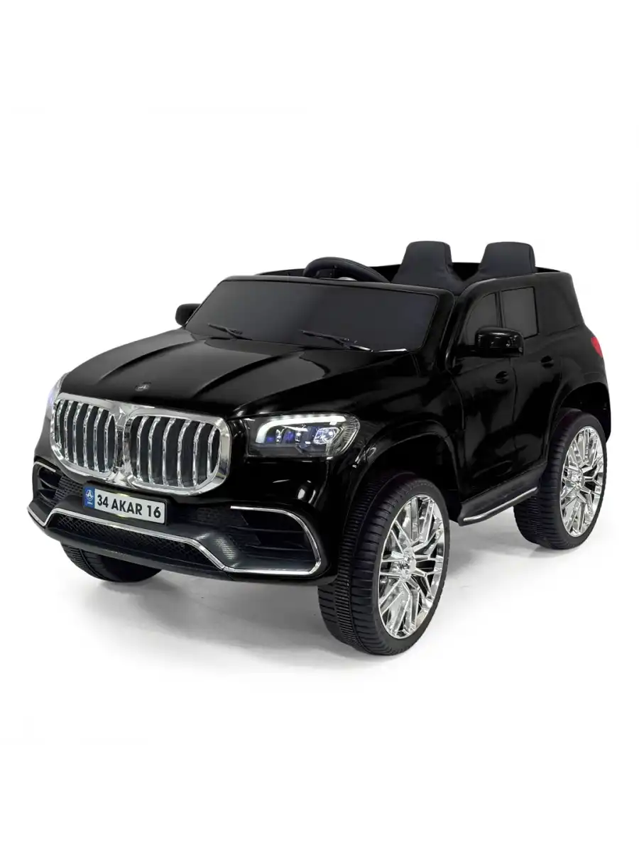 Bold GT Siyah Uzaktan Kumandalı 4X2 12 Volt Akülü Araba - RC BMW Akülü Araba BMW Akülü Araç