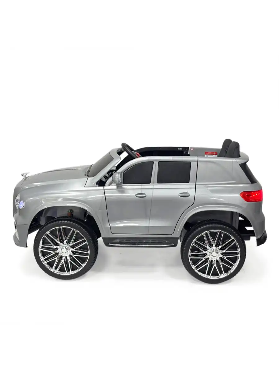 Boss GT Gri Uzaktan Kumandalı 4X2 12 Volt Akülü Araba - RC Maybach Akülü Araba