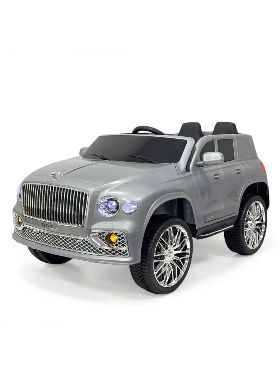 Boss GT Gri Uzaktan Kumandalı 4X2 12 Volt Akülü Araba - RC Maybach Akülü Araba