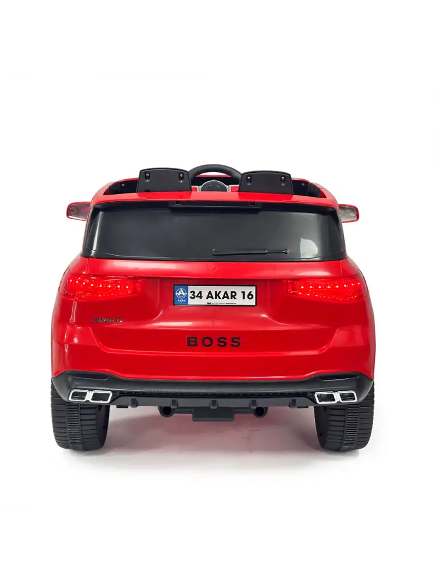 Boss GT Kırmızı Uzaktan Kumandalı 4X2 12 Volt Akülü Araba - RC Maybach Akülü Araba