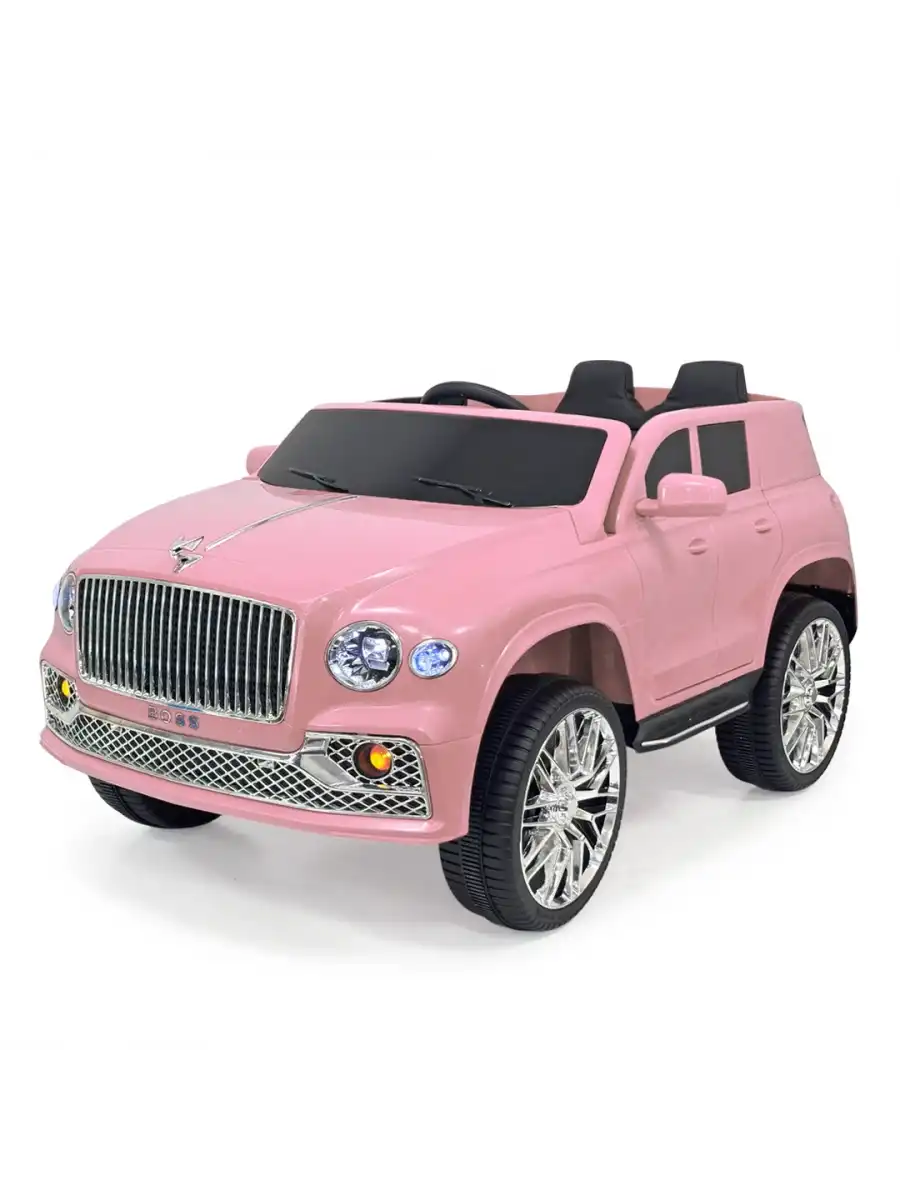 Boss GT Pembe Uzaktan Kumandalı 4X2 12 Volt Akülü Araba - RC Maybach Akülü Araba