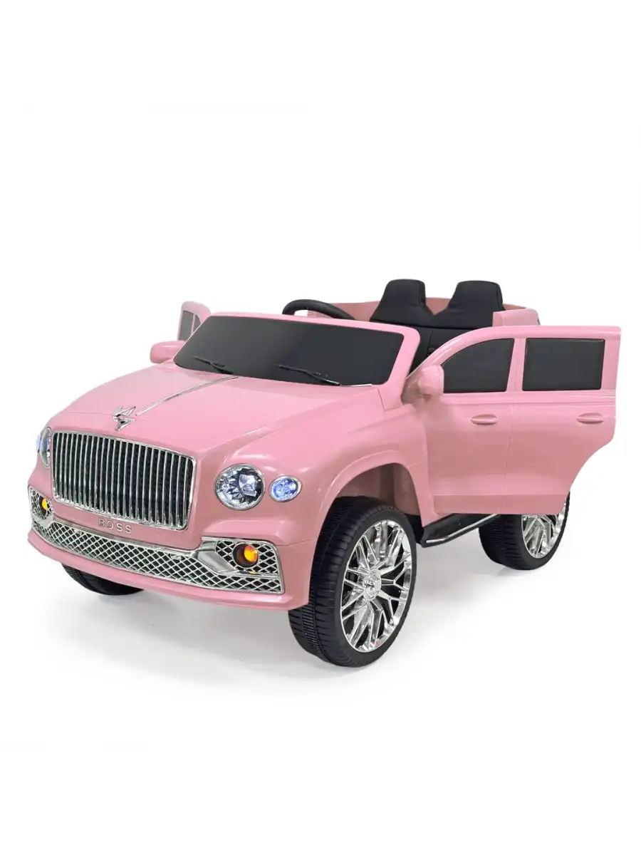 Boss GT Pembe Uzaktan Kumandalı 4X2 12 Volt Akülü Araba - RC Maybach Akülü Araba