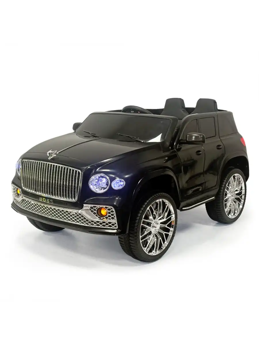 Boss GT Siyah Uzaktan Kumandalı 4X2 12 Volt Akülü Araba - RC Maybach Akülü Araba