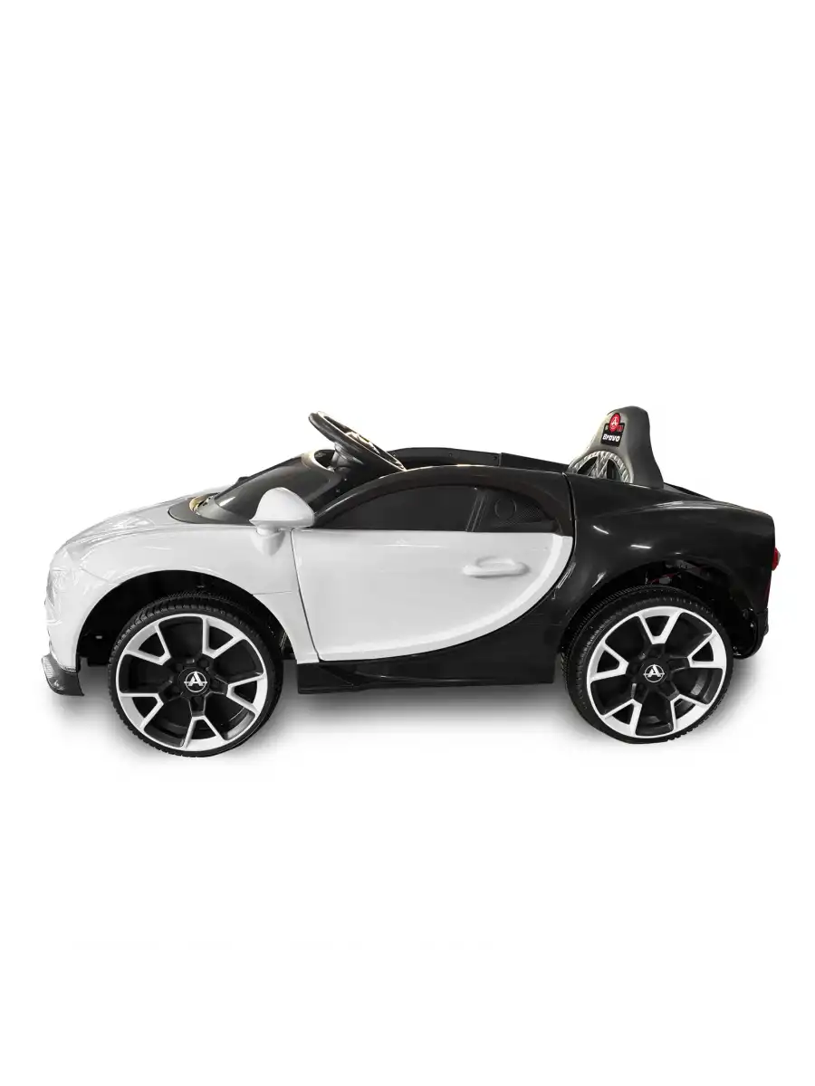 Bravo GT Beyaz Uzaktan Kumandalı 4X2 12 Volt Akülü Araba - RC Bugatti Akülü Araba